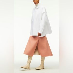 Zara collection high waisted skirt wool Sz XS